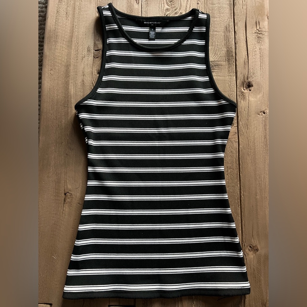 ❤️WHBM FORME™ Ribbed Stretch Tank - Picture 3 of 5